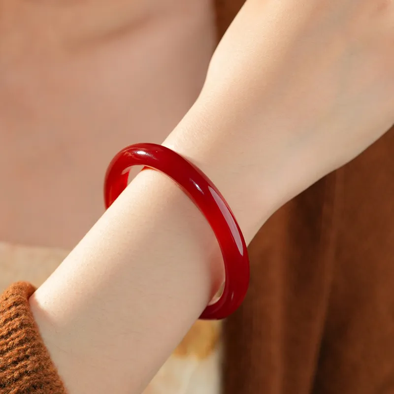 Xifeng Building Agate Bangles Women's-4