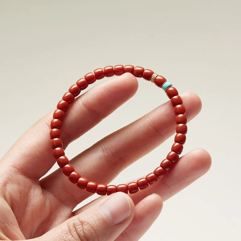 Xifeng Building Southern Red Agate Bracelets Unisex-1
