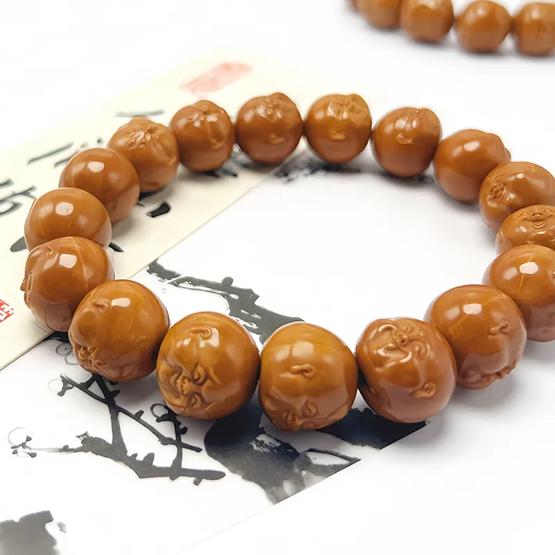 Xifeng Building Olive Pit Bracelets Unisex-1