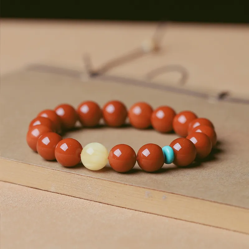 Xifeng Building Southern Red Agate Bracelets Unisex-1