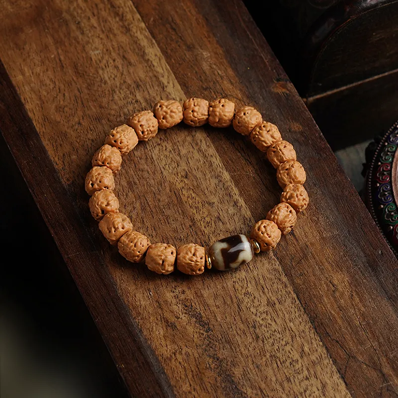 Xifeng Building King Kong Bodhi Seeds Bracelets Unisex-1