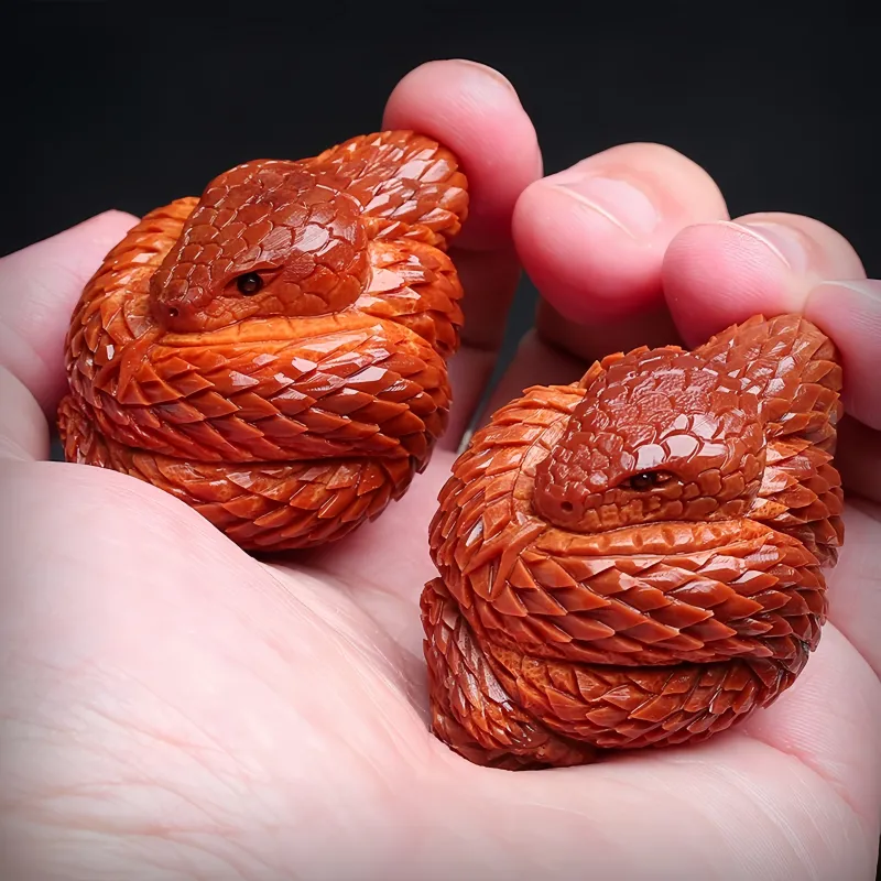 Xifeng Building Olive Pit Collectible Unisex-4