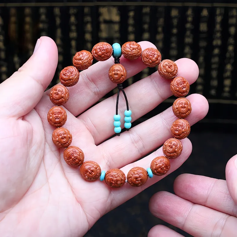 Xifeng Building Olive Pit Bracelets Unisex-3