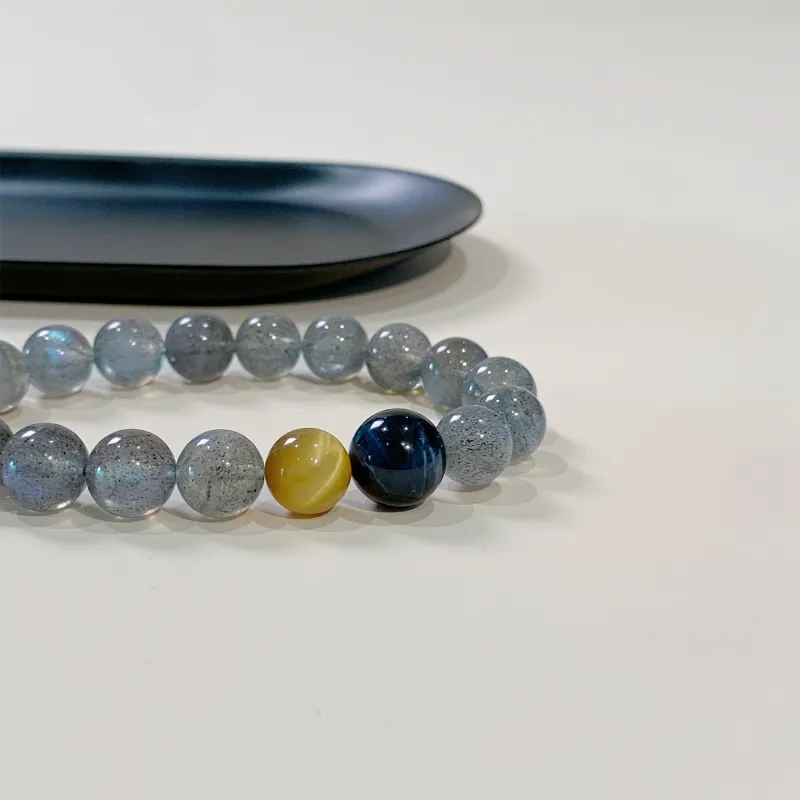 Xifeng Building Crystal Jade Bracelets Unisex-4