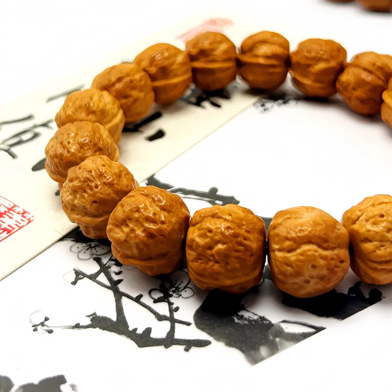 Xifeng Building Monkey Head Walnut Bracelets Unisex-2