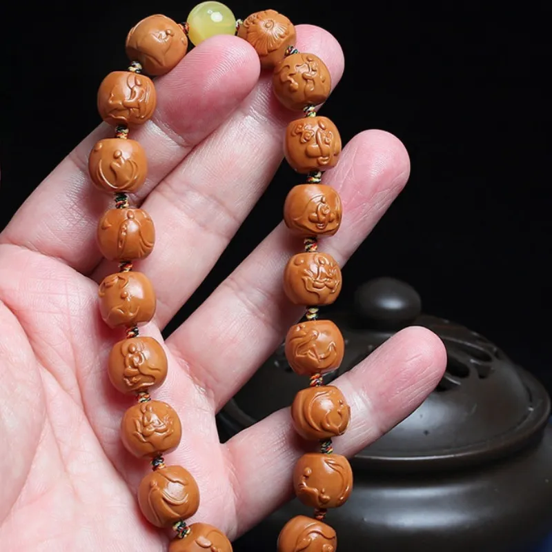 Xifeng Building Olive Pit Bracelets Unisex-2