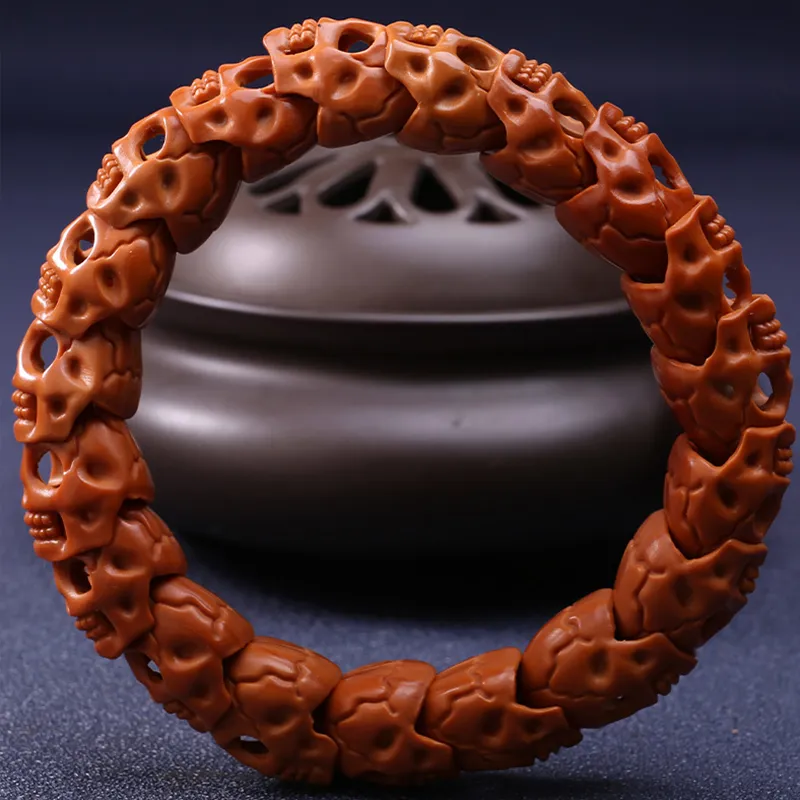 Xifeng Building Olive Pit Bracelets Unisex-2