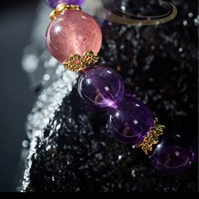 Xifeng Building Crystal Jade Bracelets Unisex-3