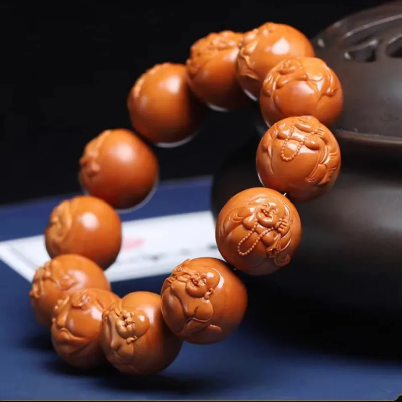 Xifeng Building Olive Pit Bracelets Men's-3