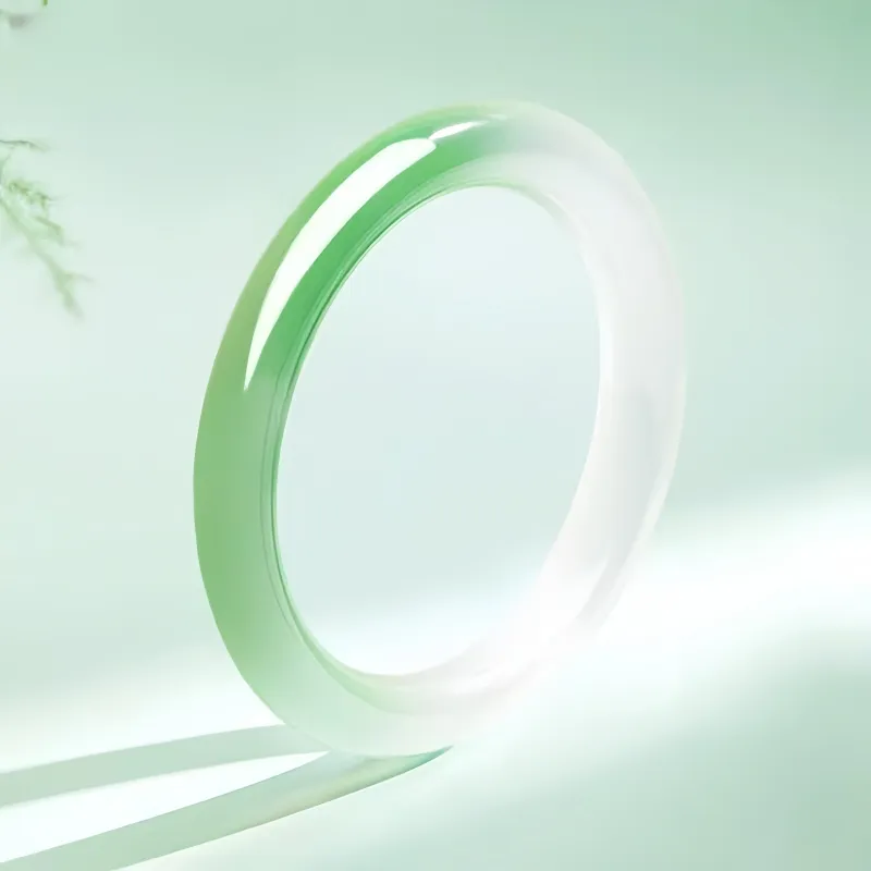 Xifeng Building Glass Cat Eye Bangles Women's-23