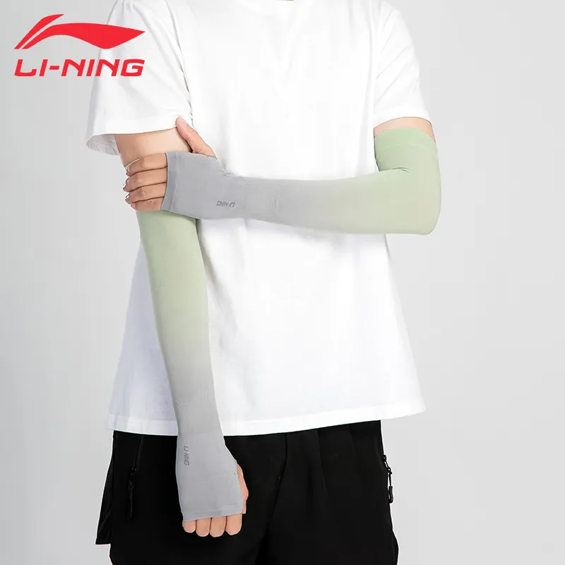LiNing Road Bike Mountain Riding Gear Cycling Arm Warmers Outdoor Sports Running Travel Long Sleeve Unisex Polyamide-15