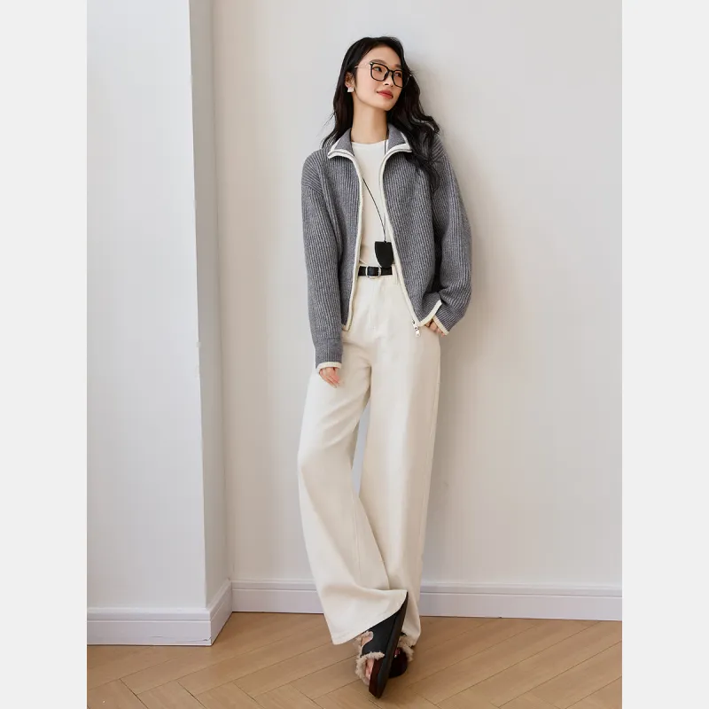 VIMLY Knitwear Women's Gray-1