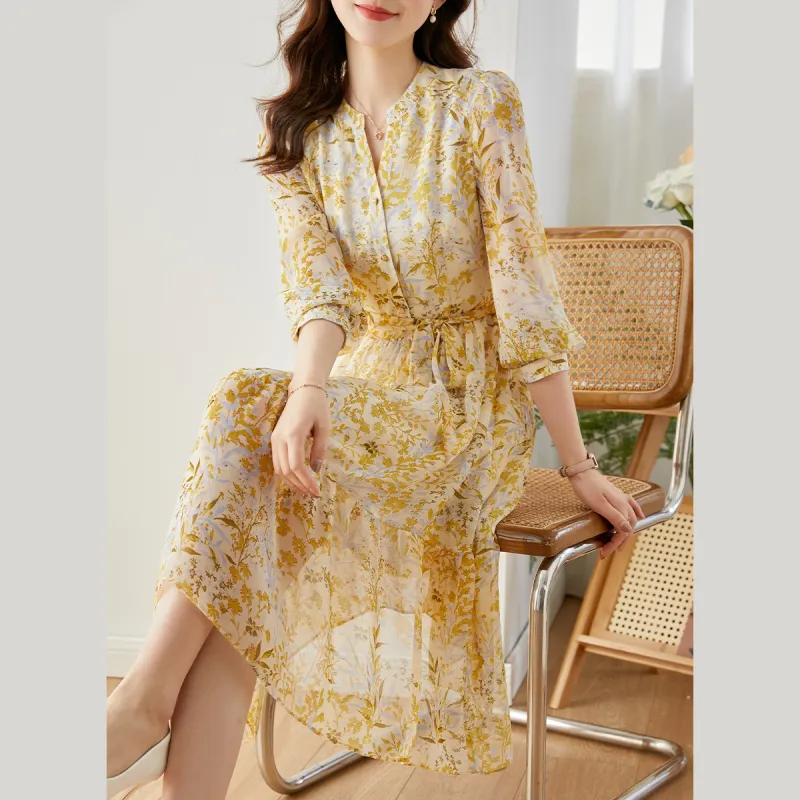 VIMLY Long Sleeved Dress Women's-6