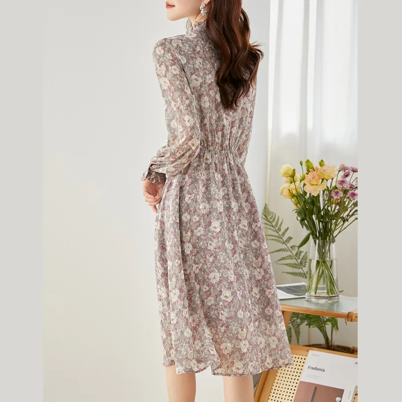 VIMLY Long Sleeved Dresses Women's-4