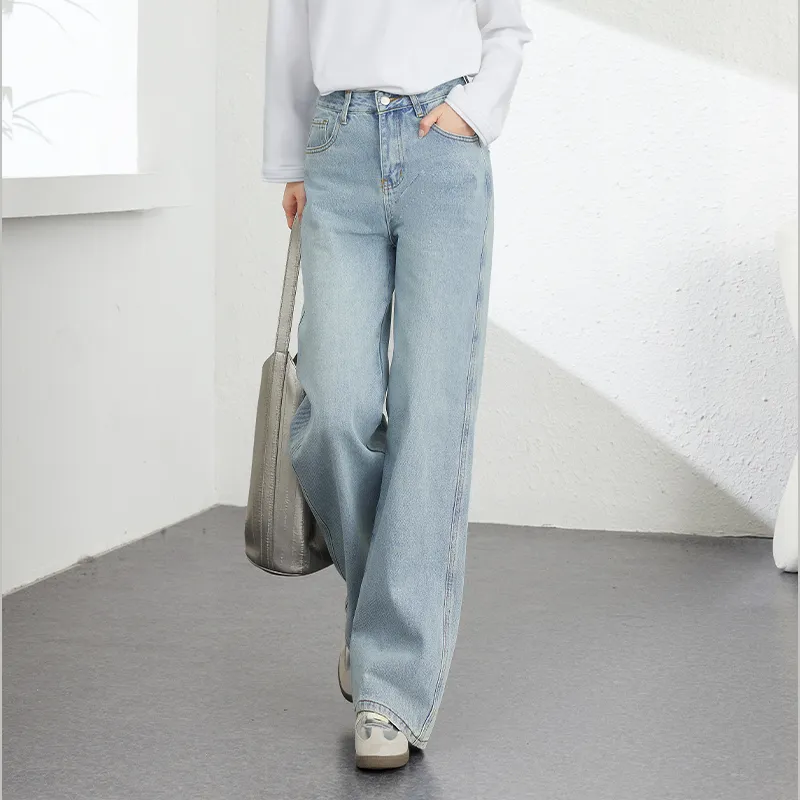 VIMLY Jeans Women's Vintage Blue-2