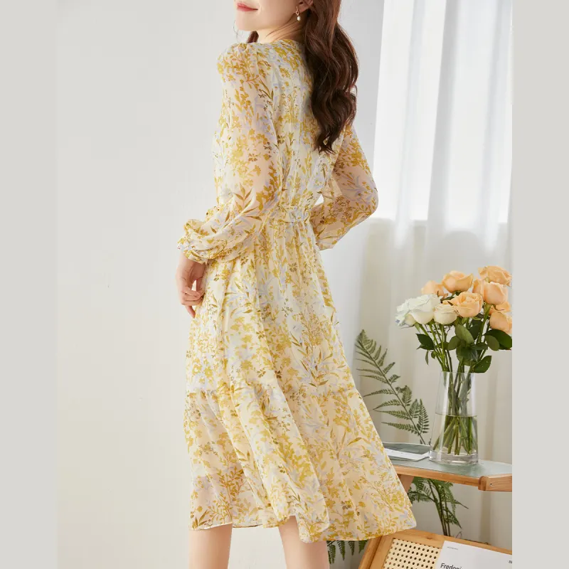 VIMLY Long Sleeved Dress Women's-7