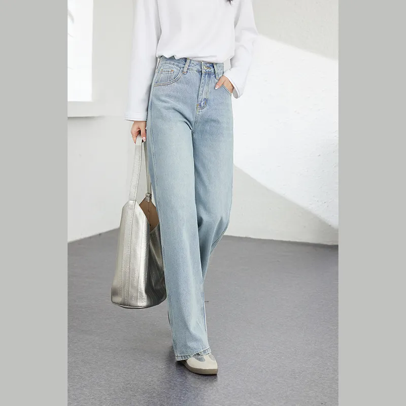 VIMLY Jeans Women's Vintage Blue-3