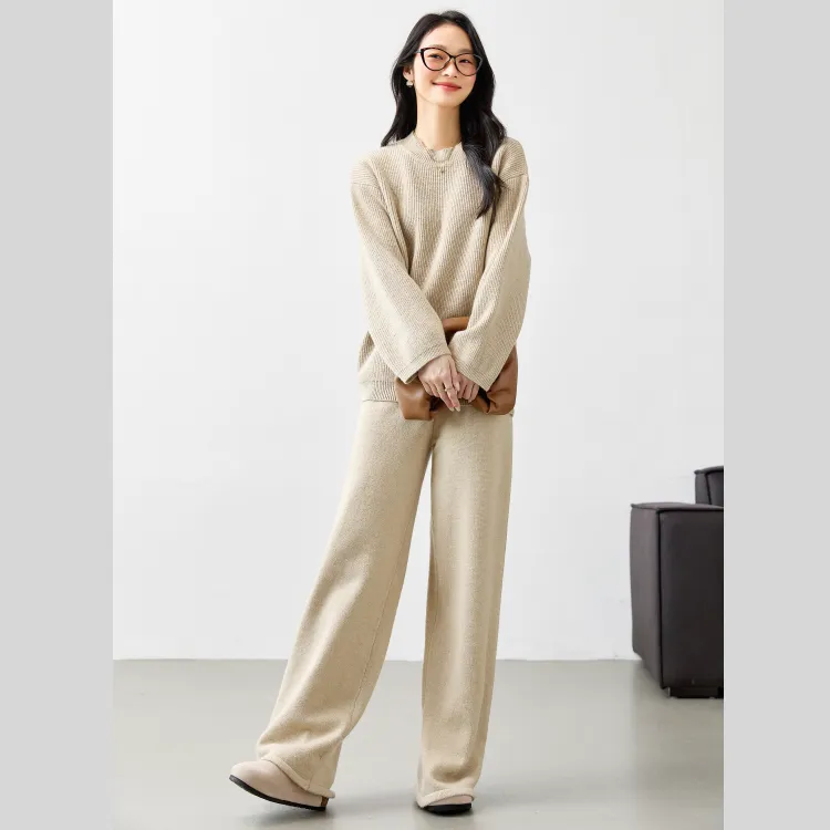 VIMLY Casual Suit Women's Khaki-2