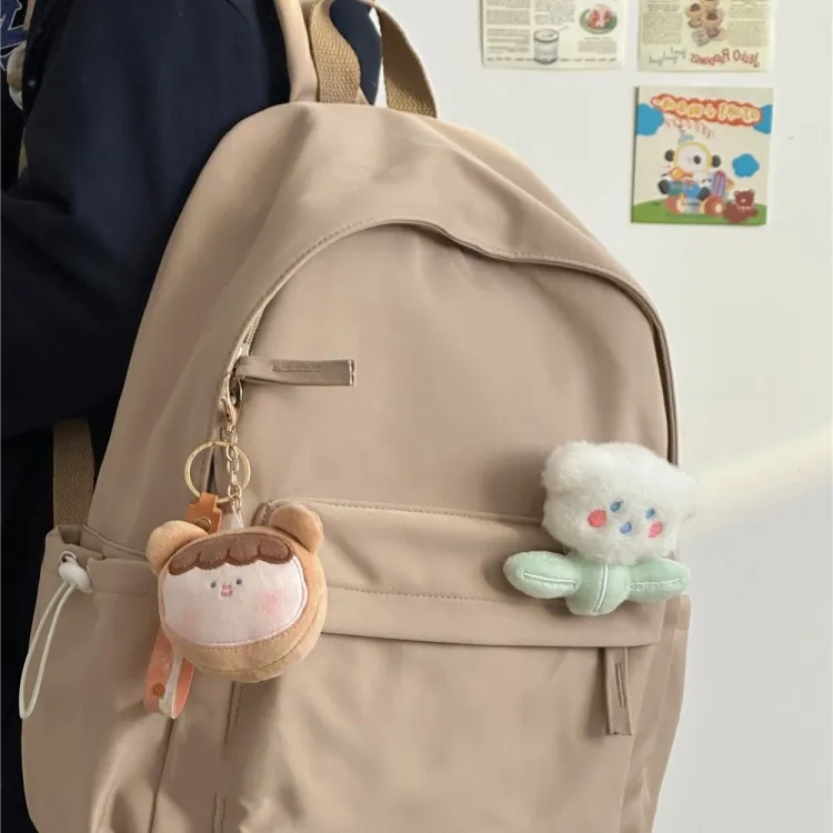 Worm's Home Nylon Backpack Regular Women's Multicolor-18