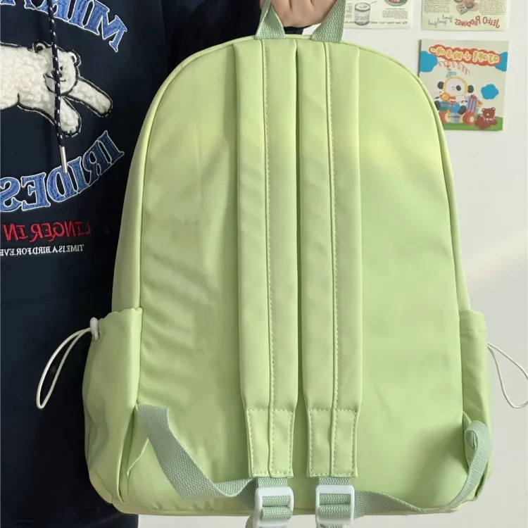 Worm's Home Nylon Backpack Regular Women's Multicolor-30