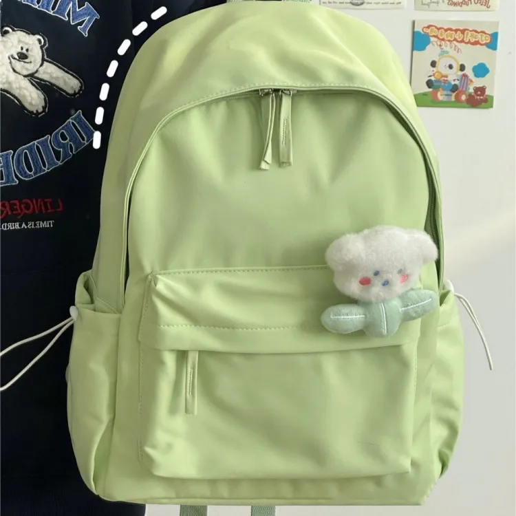 Worm's Home Nylon Backpack Regular Women's Multicolor-29