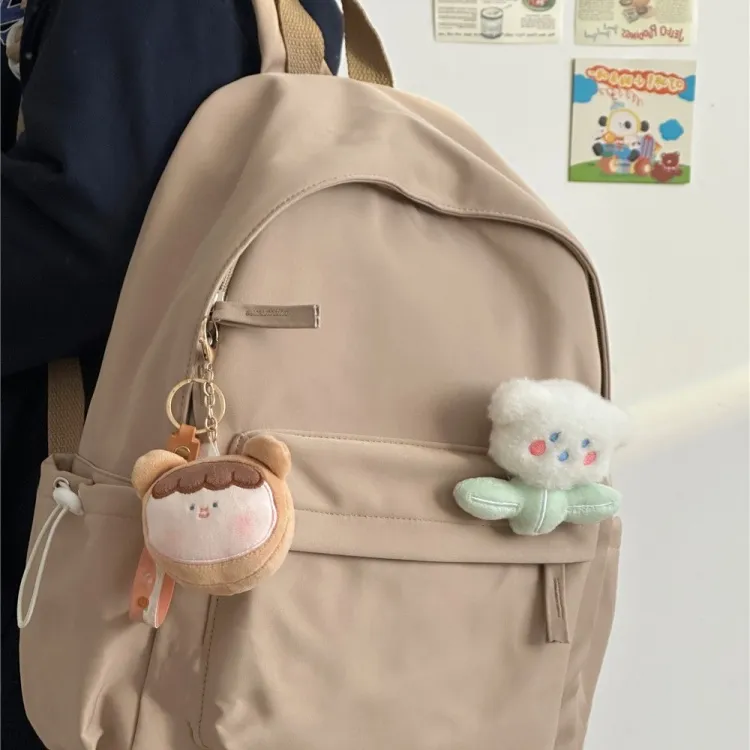 Worm's Home Nylon Backpack Regular Women's Multicolor-16