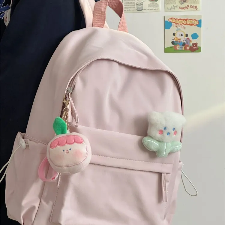 Worm's Home Nylon Backpack Regular Women's Multicolor-6