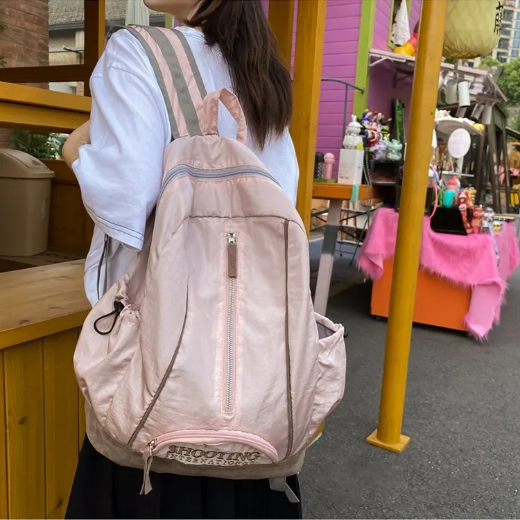 Worm's Home Nylon Backpack Regular Unisex Multicolor-6