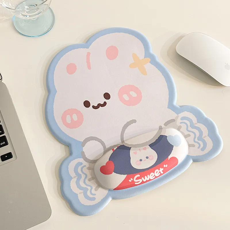 XINDONGRIJI Milk Candy Rabbit Cute Instagram Style Girl Students Computer Accessory Desktop Atmosphere Mouse Pads-1