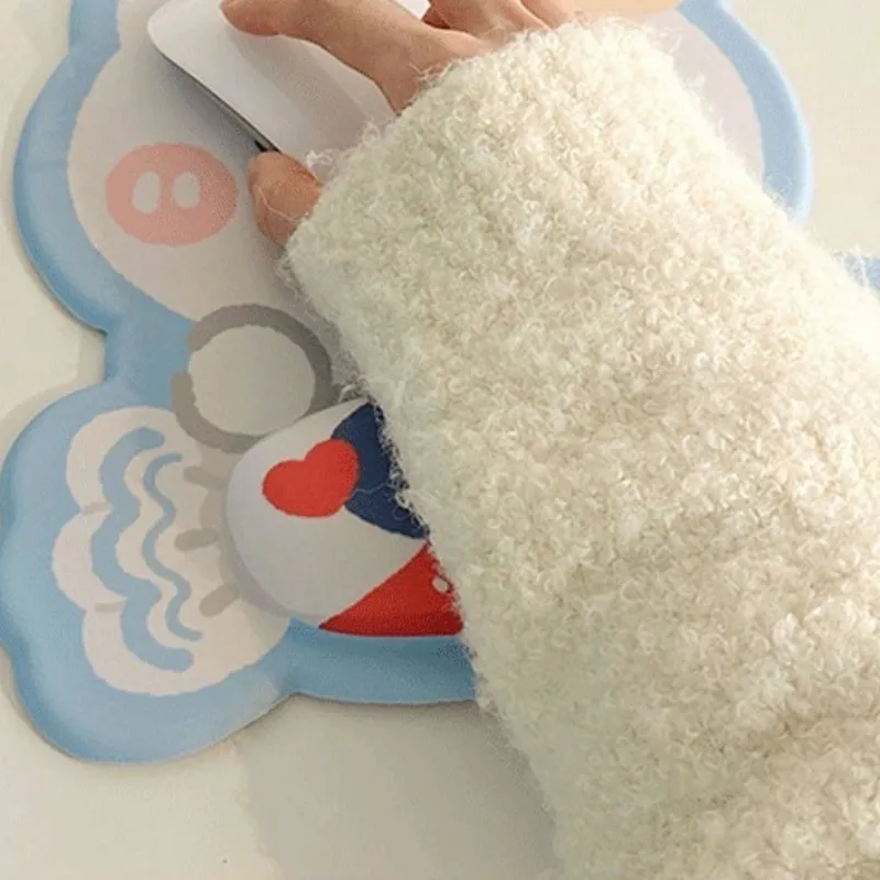 XINDONGRIJI Milk Candy Rabbit Cute Instagram Style Girl Students Computer Accessory Desktop Atmosphere Mouse Pads-2