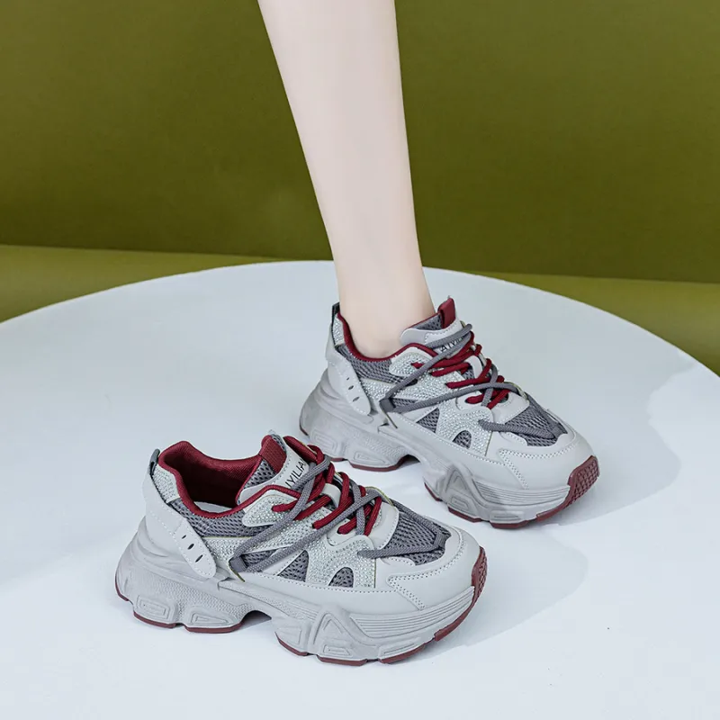Love Elaine Low Top Chunky Sneakers Women's-12