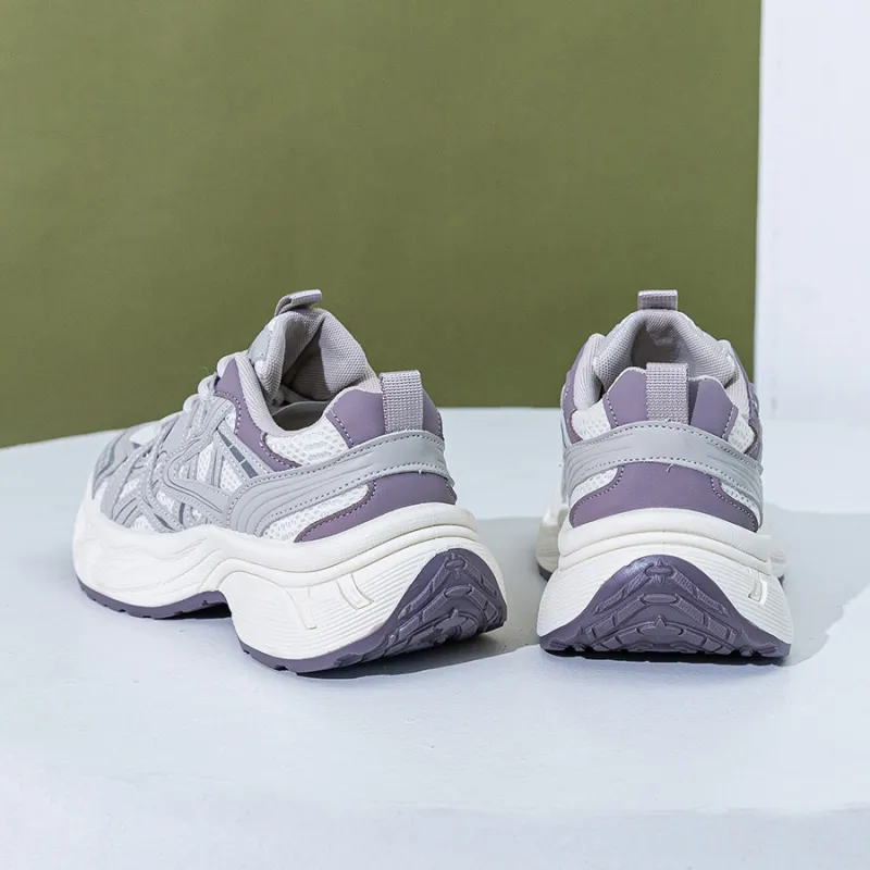Love Elaine Slip Resistant, Breathable, Lightweight, Height Increasing Low Top Chunky Sneakers Women's-14
