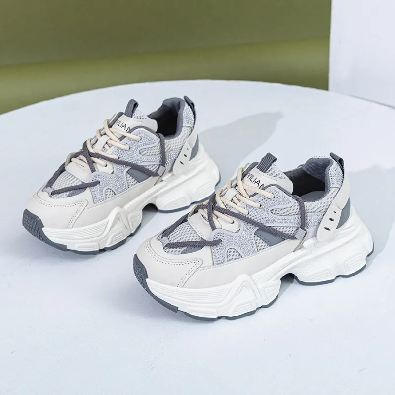 Love Elaine Low Top Chunky Sneakers Women's-6