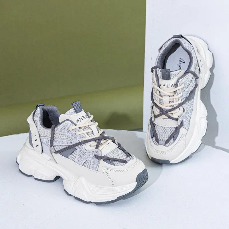 Love Elaine Low Top Chunky Sneakers Women's-7