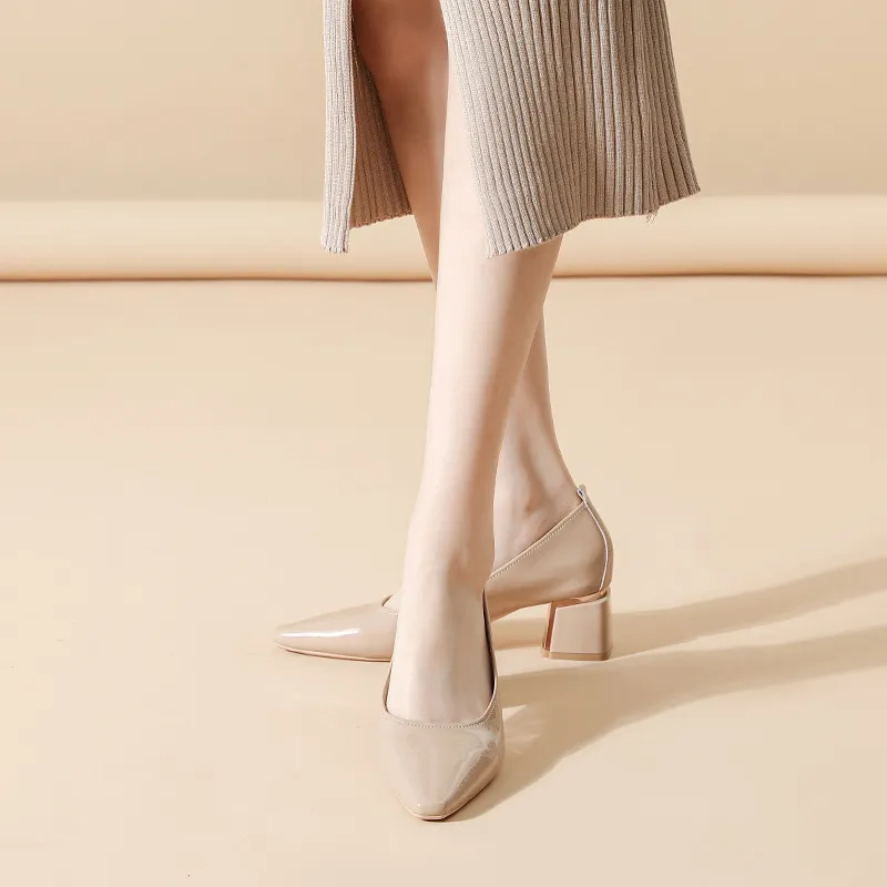 TADSW Chunky Heel High Heels Women's-7