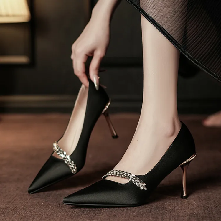 TADSW Slim Heel High Heels Women's-2