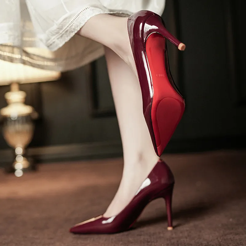 TADSW Slim Heel High Heels Women's-2