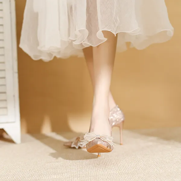TADSW Slim Heel High Heels 7cm Women's Box-7