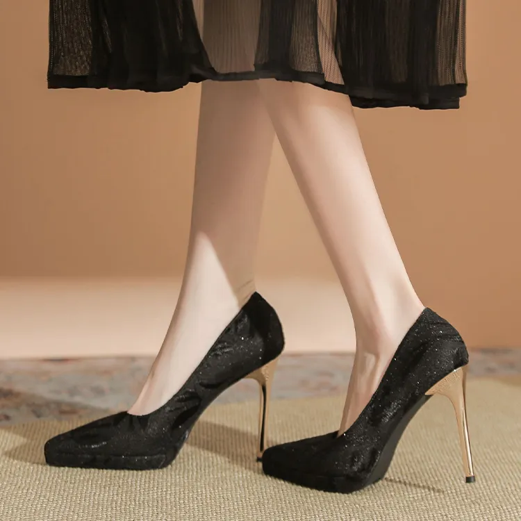 TADSW Slim Heel High Heels 10.5cm Women's-7