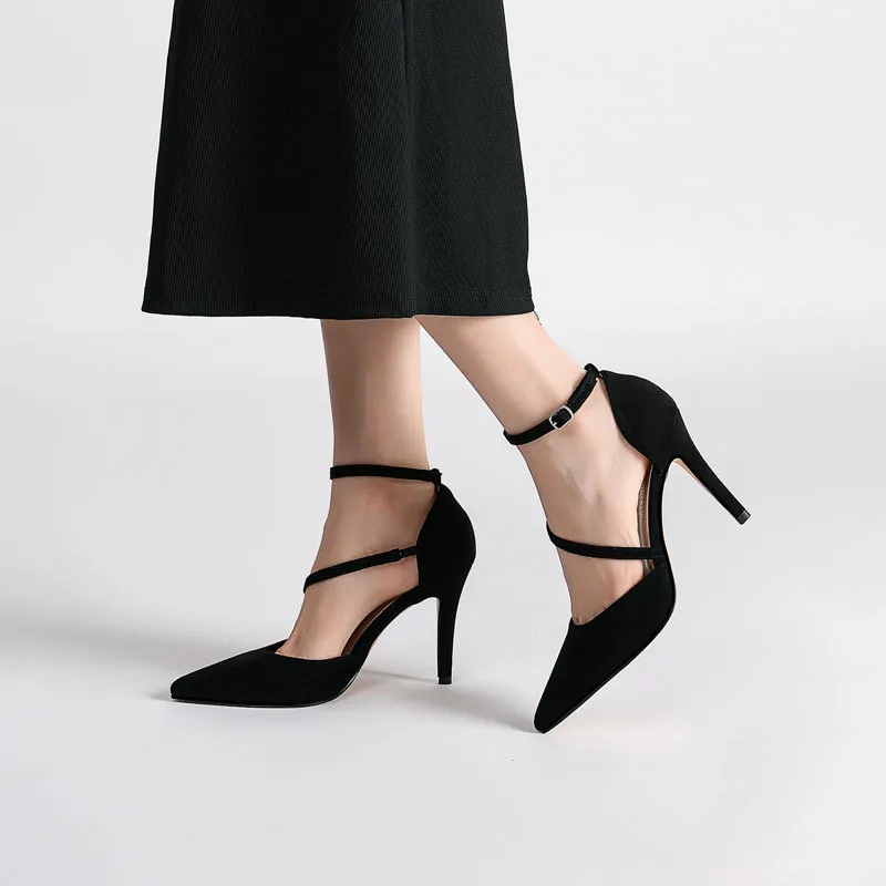 TADSW Slim Heel High Heels 9cm Women's-5