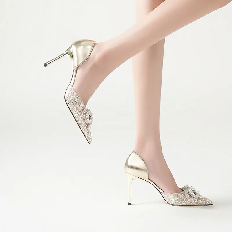 TADSW Slim Heel High Heels 6cm Women's-3