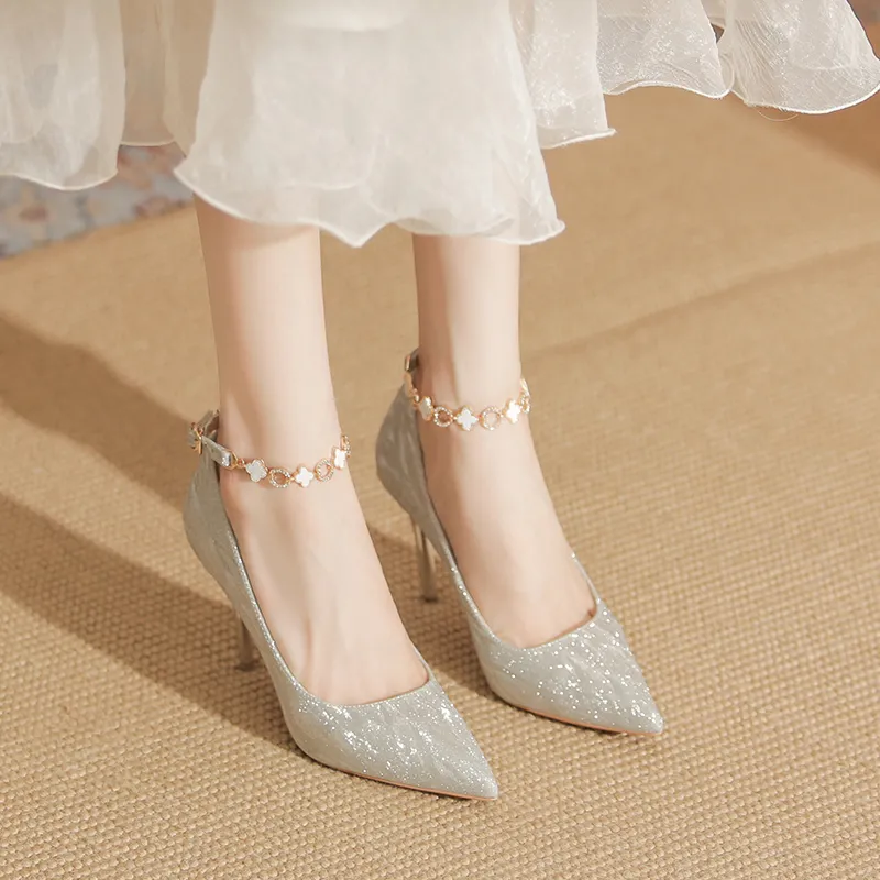 TADSW Slim Heel High Heels 7cm Women's-3