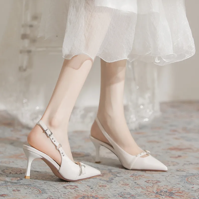 TADSW Slim Heel High Heels 6.5cm Women's-9