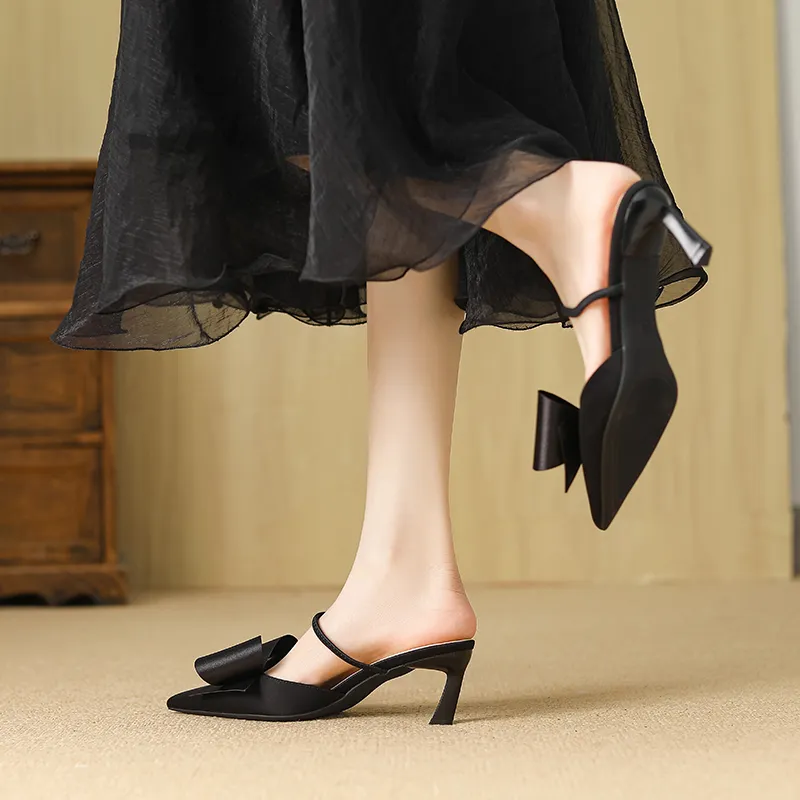 TADSW Rubber Sole Closed Toe Slippers Women's-5