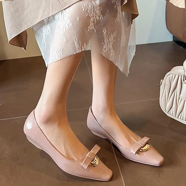 TADSW Casual Single Shoes Women's Nude Pink-2