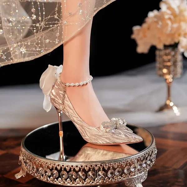 TADSW White Moonlight Collection Dream Of The Beloved Slim Heel High Heels 8.5cm Women's-15