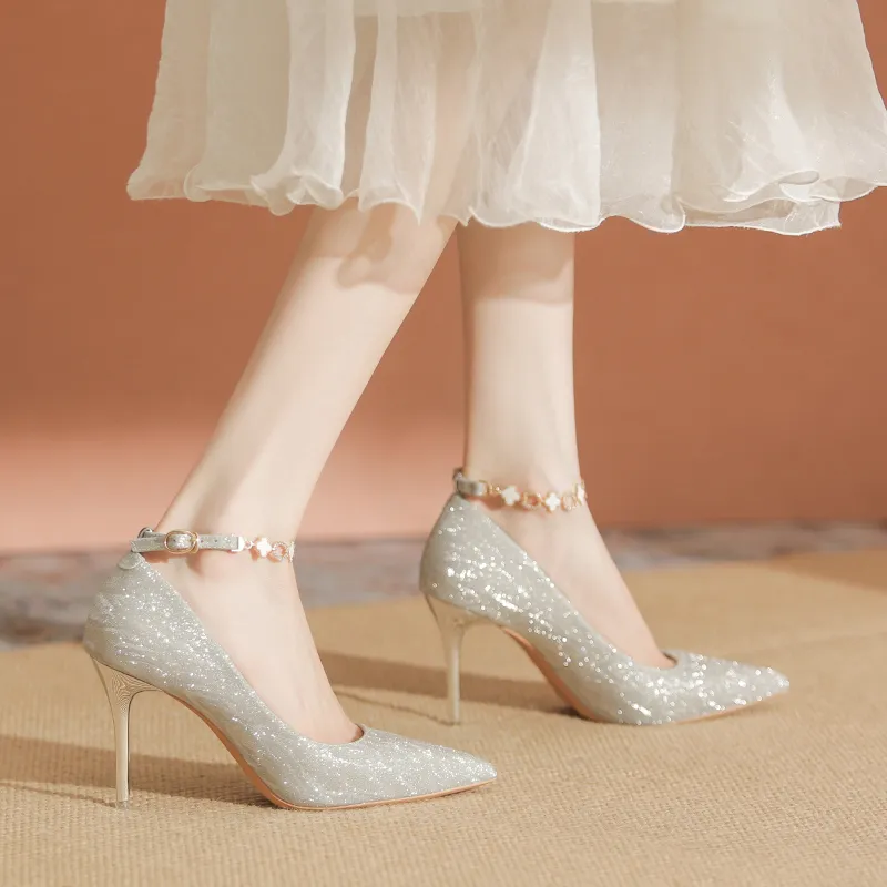 TADSW Slim Heel High Heels 7cm Women's-4
