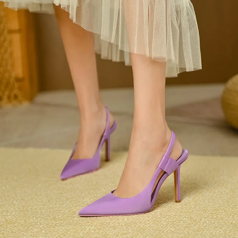 TADSW High Heels Women's Pink/Purple-6