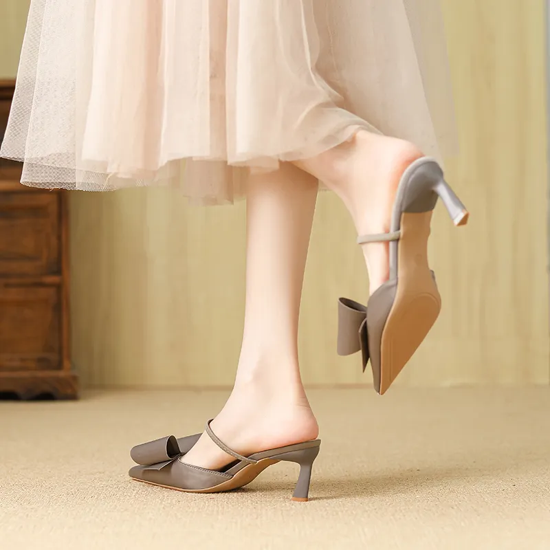 TADSW Rubber Sole Closed Toe Slippers Women's-11