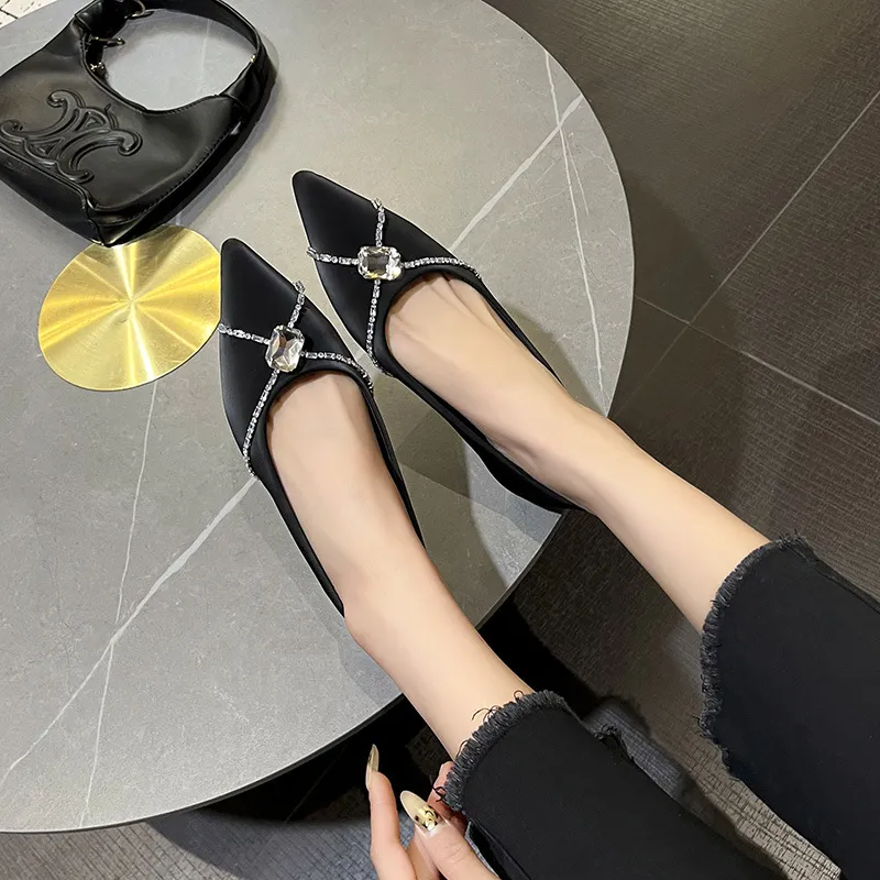 TADSW Casual Single Shoes Women's Black-4